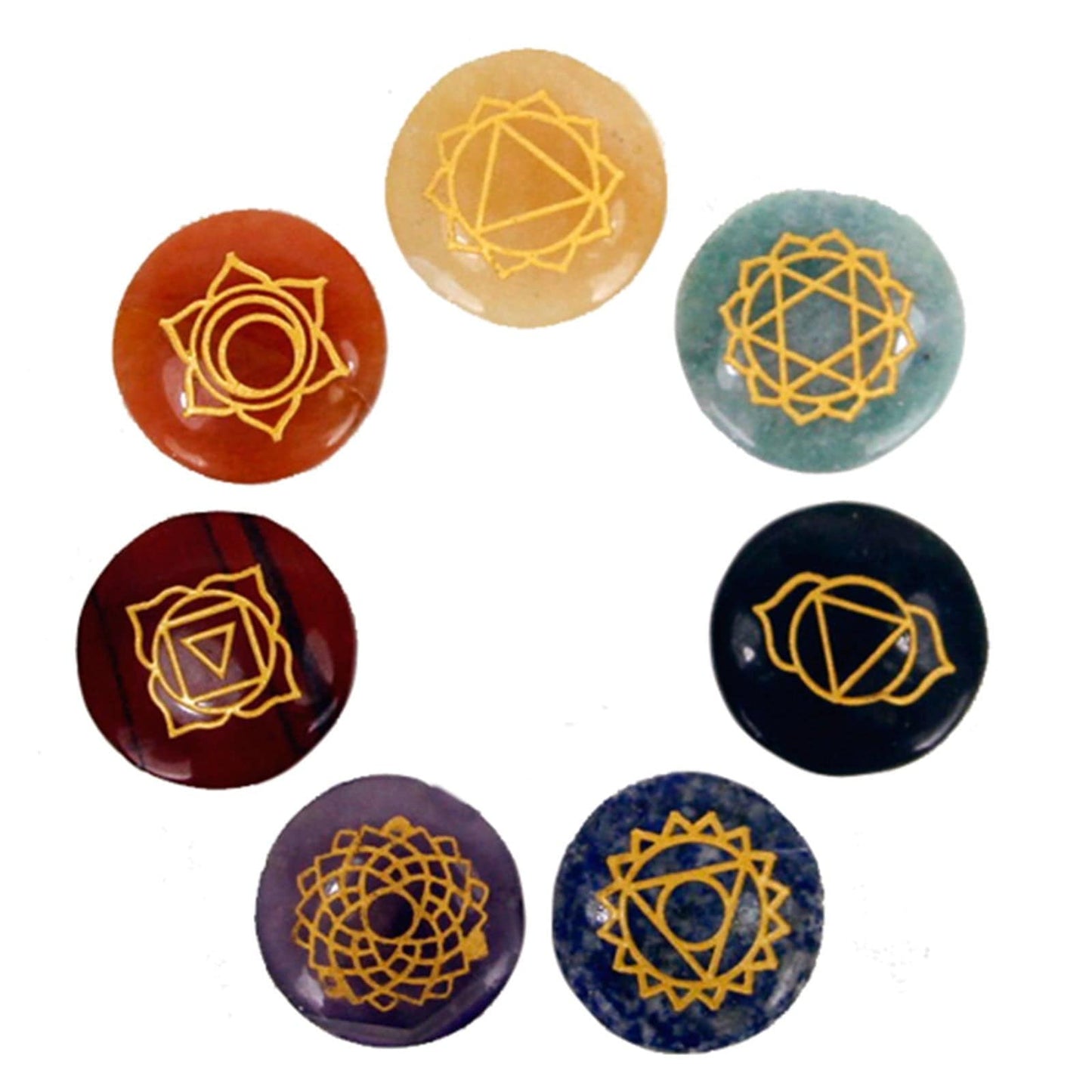 Chakra Stone Set - Small - Crystal Nest