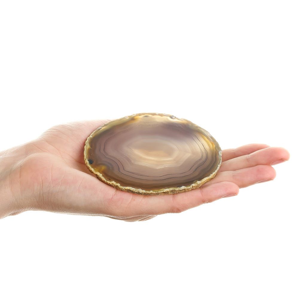 Natural Agate Crystal Coaster - Crystal Nest