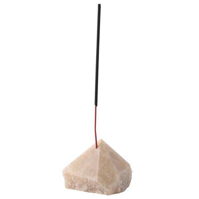 Moonstone Feldspar Polished Point Incense Holder - Crystal Nest