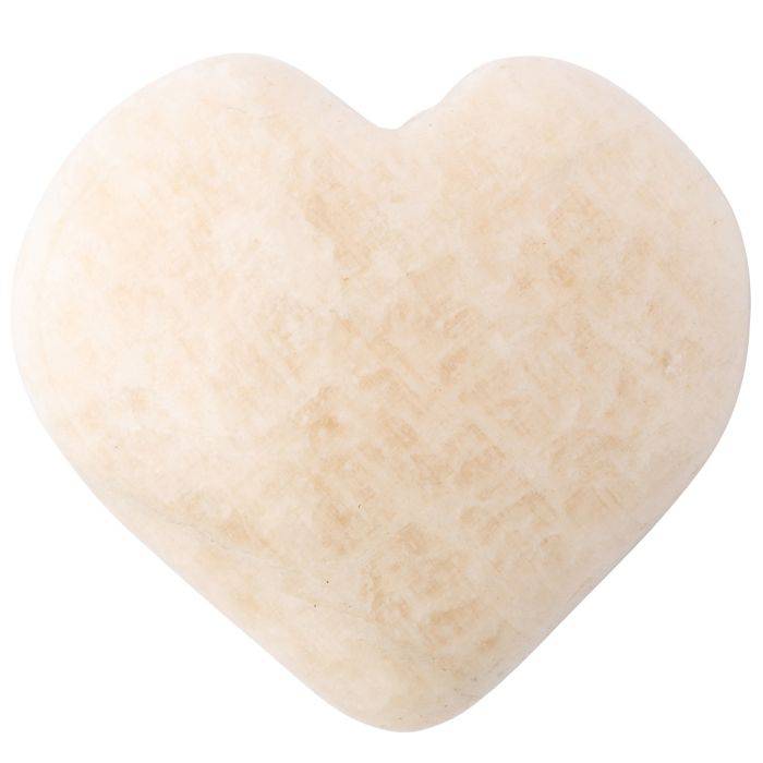 Moonstone Feldspar Crystal Heart - Crystal Nest