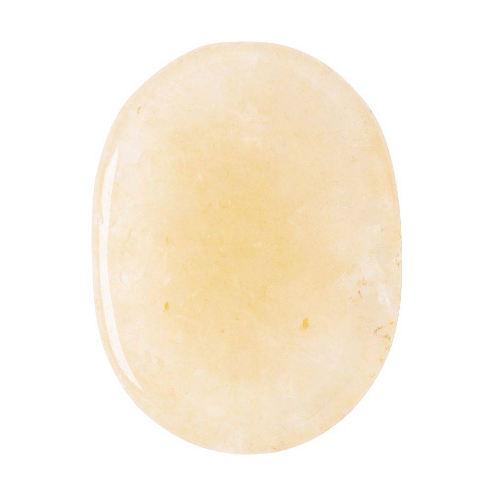 Golden Healer Quartz Worry Stone - Crystal Nest