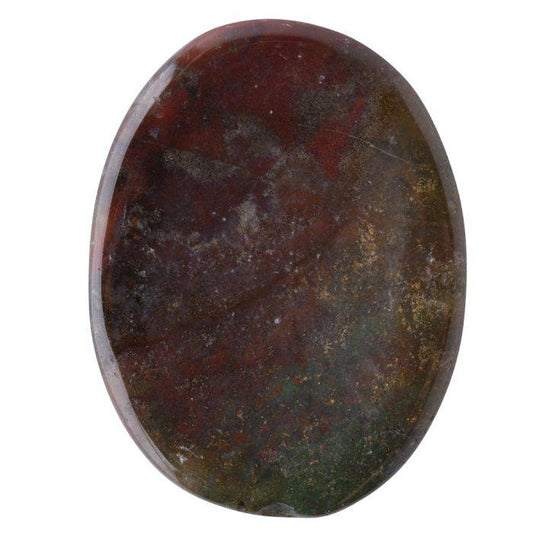 Bloodstone Worry Stone - Crystal Nest