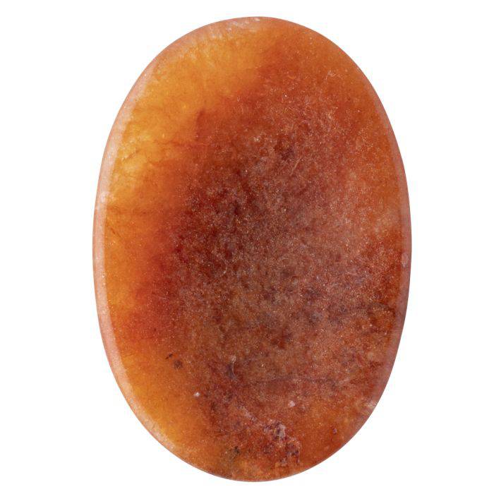 Peach Aventurine Worry Stone - Crystal Nest