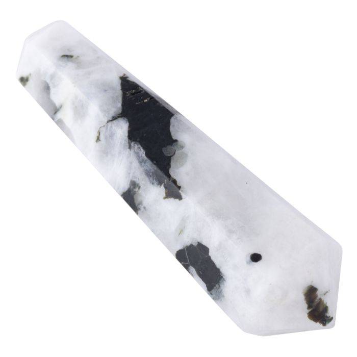Rainbow Moonstone Point - Crystal Nest