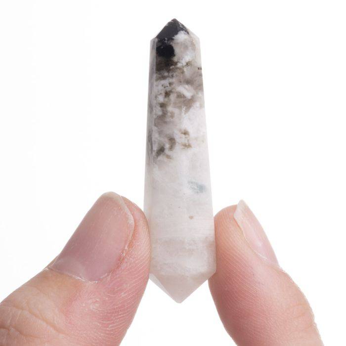 Rainbow Moonstone Point - Crystal Nest
