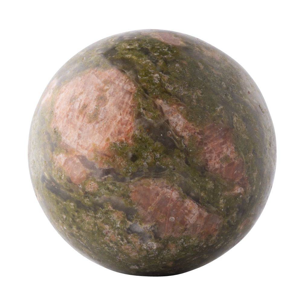 Unakite Mini Sphere - Crystal Nest