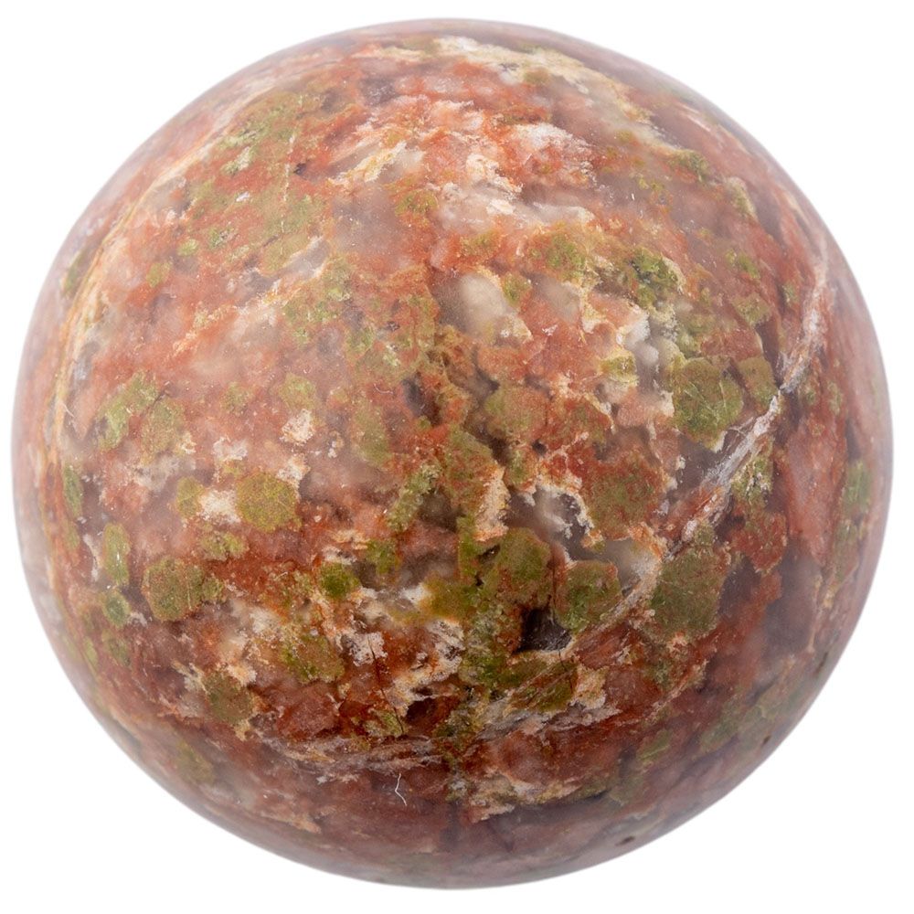 Unakite Mini Sphere - Crystal Nest