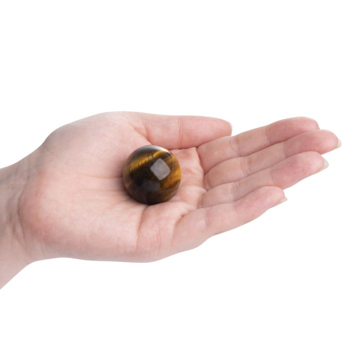 Tiger Eye Mini Sphere - Crystal Nest