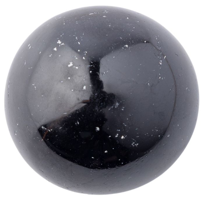 Black Tourmaline Mini Sphere - Crystal Nest