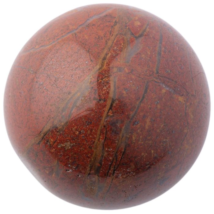 Jasper Red Mini Sphere - Crystal Nest