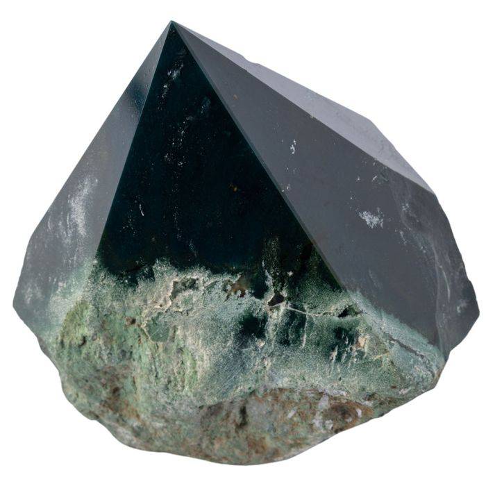 Bloodstone Polished Top Point - Crystal Nest