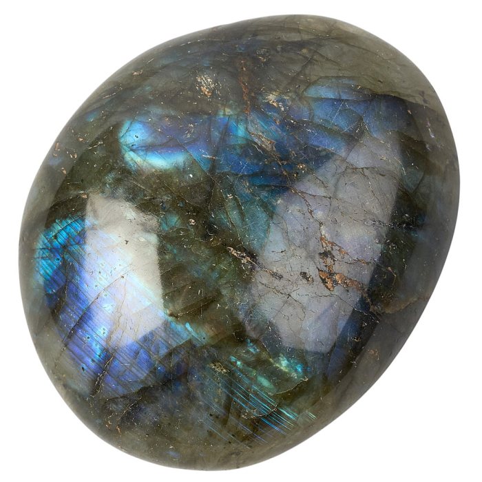 Labradorite Palmstone - Crystal Nest