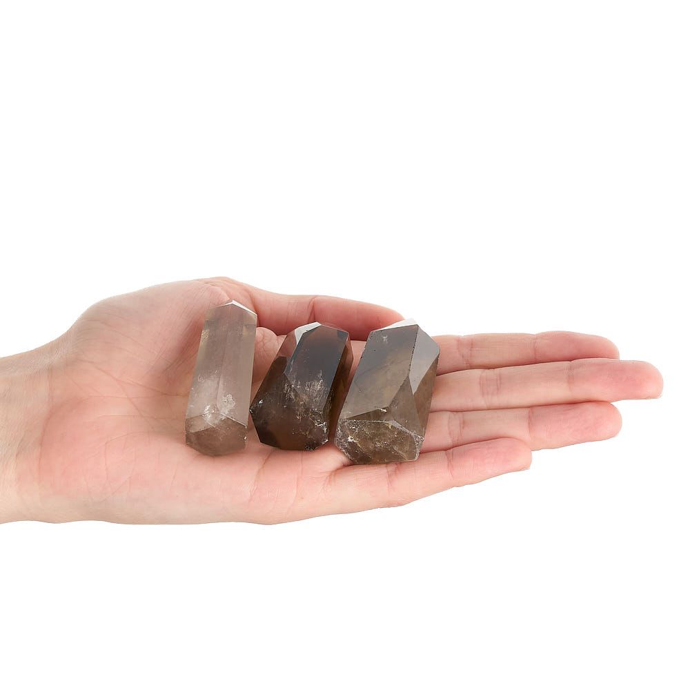 Smoky Quartz Crystal Points | Grounding & Protection - Crystal Nest
