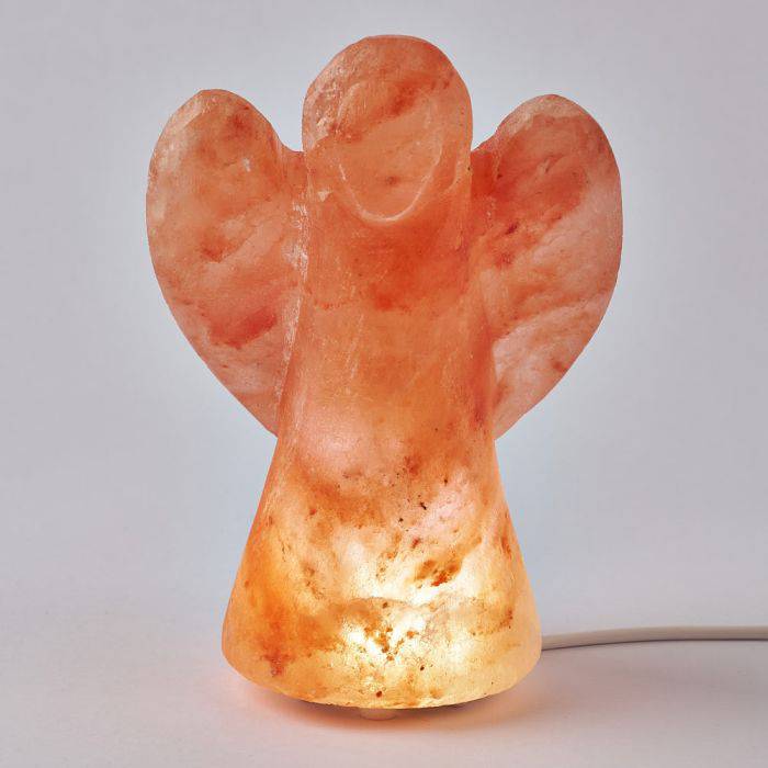 Himalayan Angel Salt Lamp - Crystal Nest