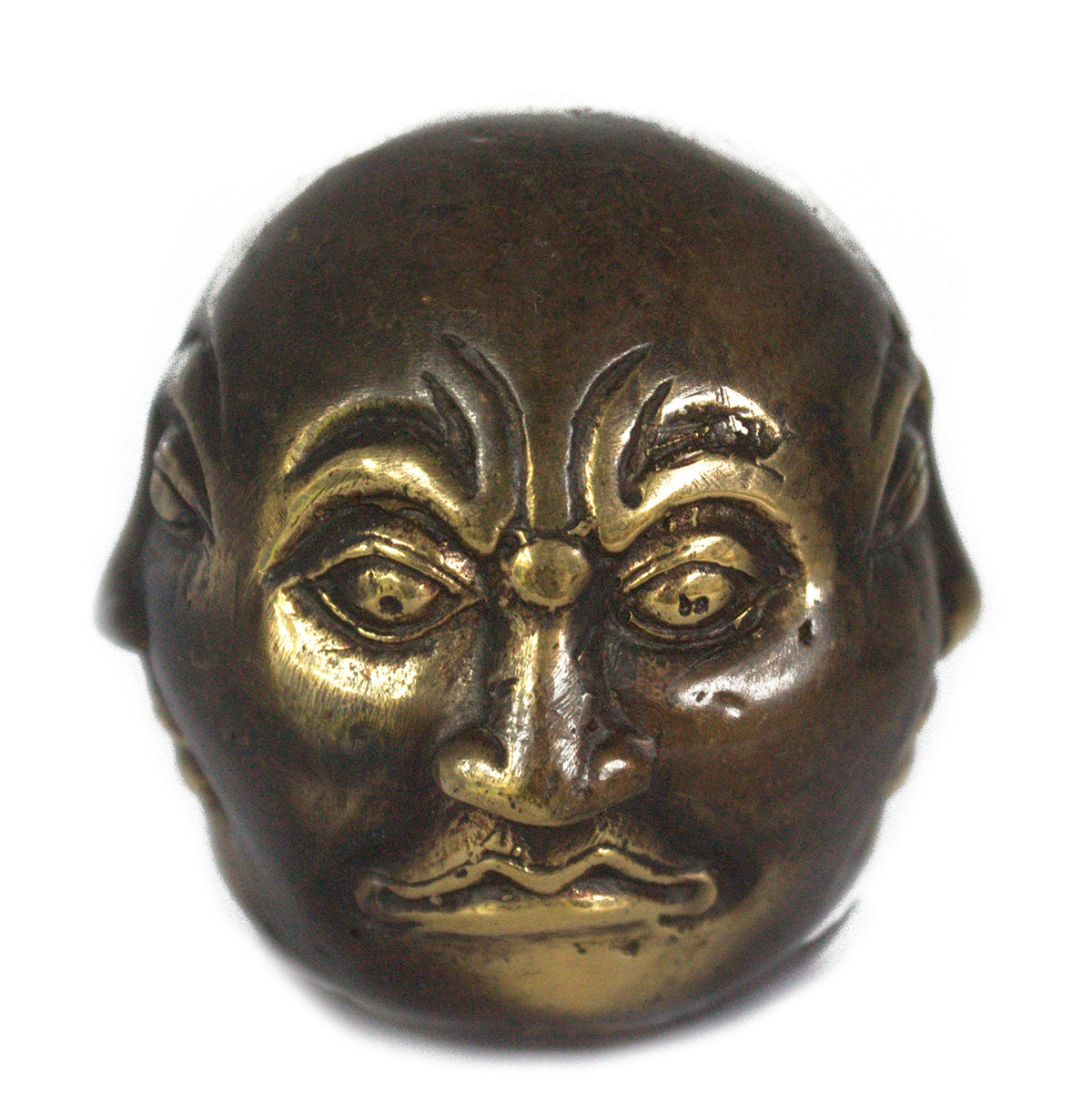 Brass Feng Shui Four-Face Buddha | Decor & Spiritual Ornament - Crystal Nest