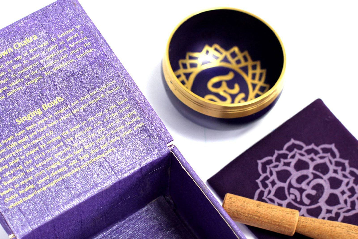 Chakra Singing Bowl – Crown - Crystal Nest