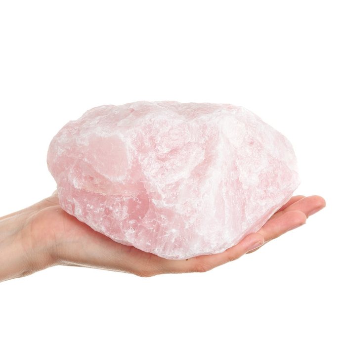 Rose Quartz Rough Crystal | 2–3kg - Crystal Nest
