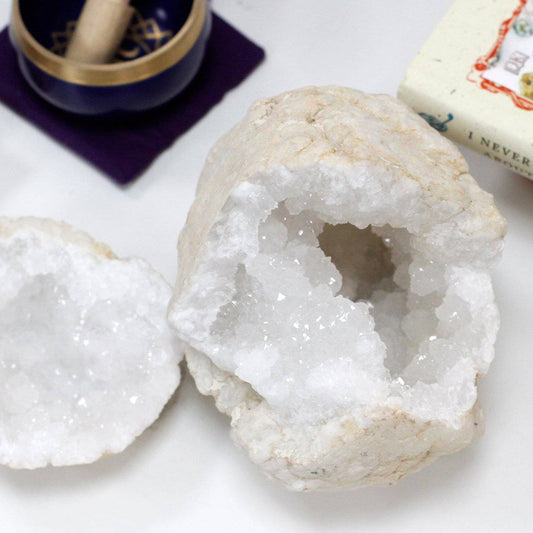 Calcite Geodes - Medium - Crystal Nest