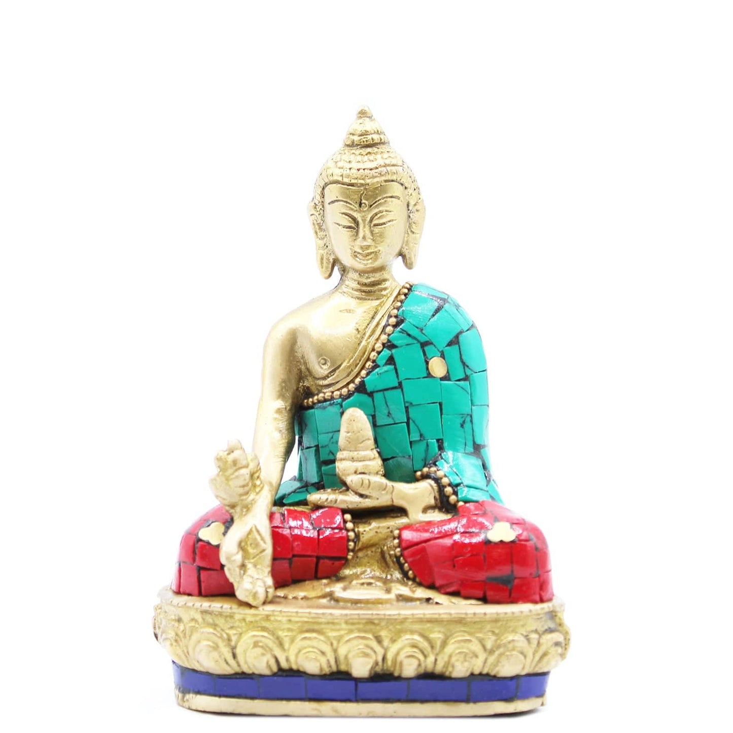 Brass Buddha Figure – Hands Down - Crystal Nest