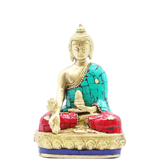Brass Buddha Figure – Hands Down - Crystal Nest