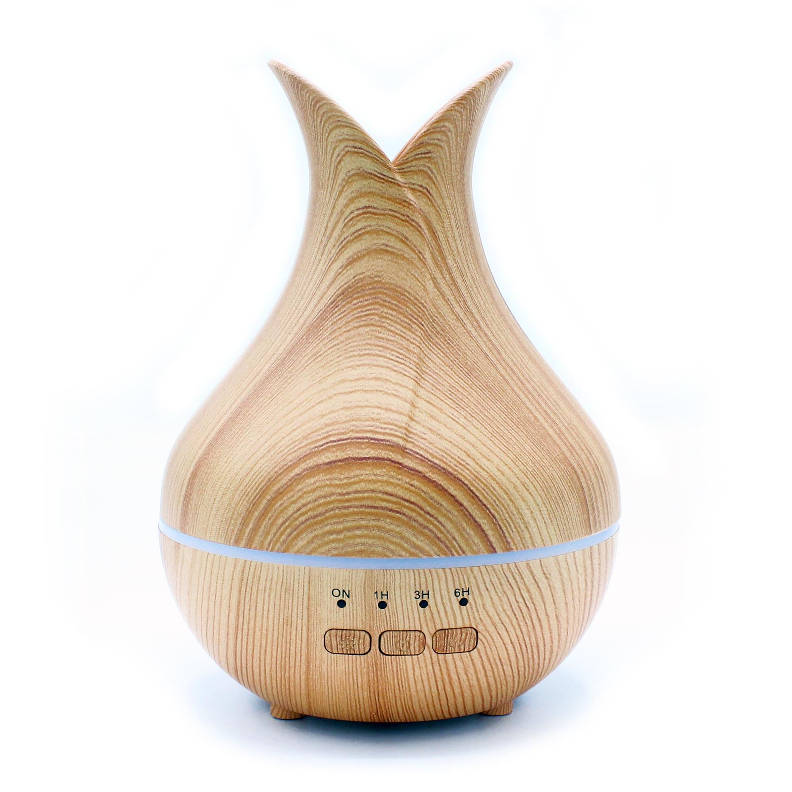 Serenity Mist | Wood-Effect Ultrasonic Aroma Diffuser & Humidifier - Crystal Nest