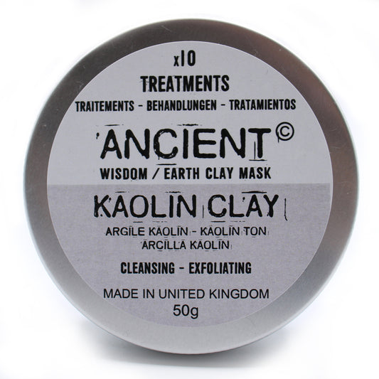 Cleansing & Exfoliating | Natural Kaolin Clay Powder | 50g - Crystal Nest