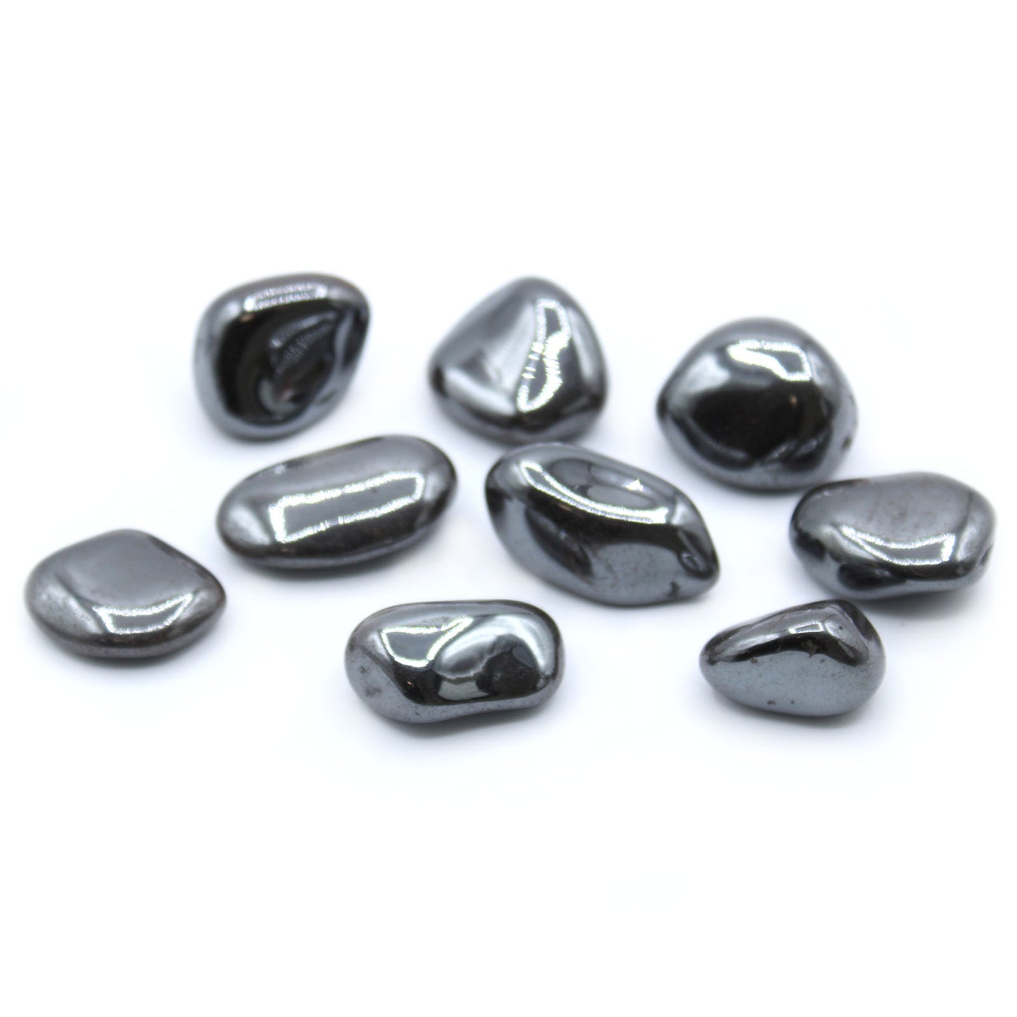 Hematite Tumblestone - Medium - Crystal Nest