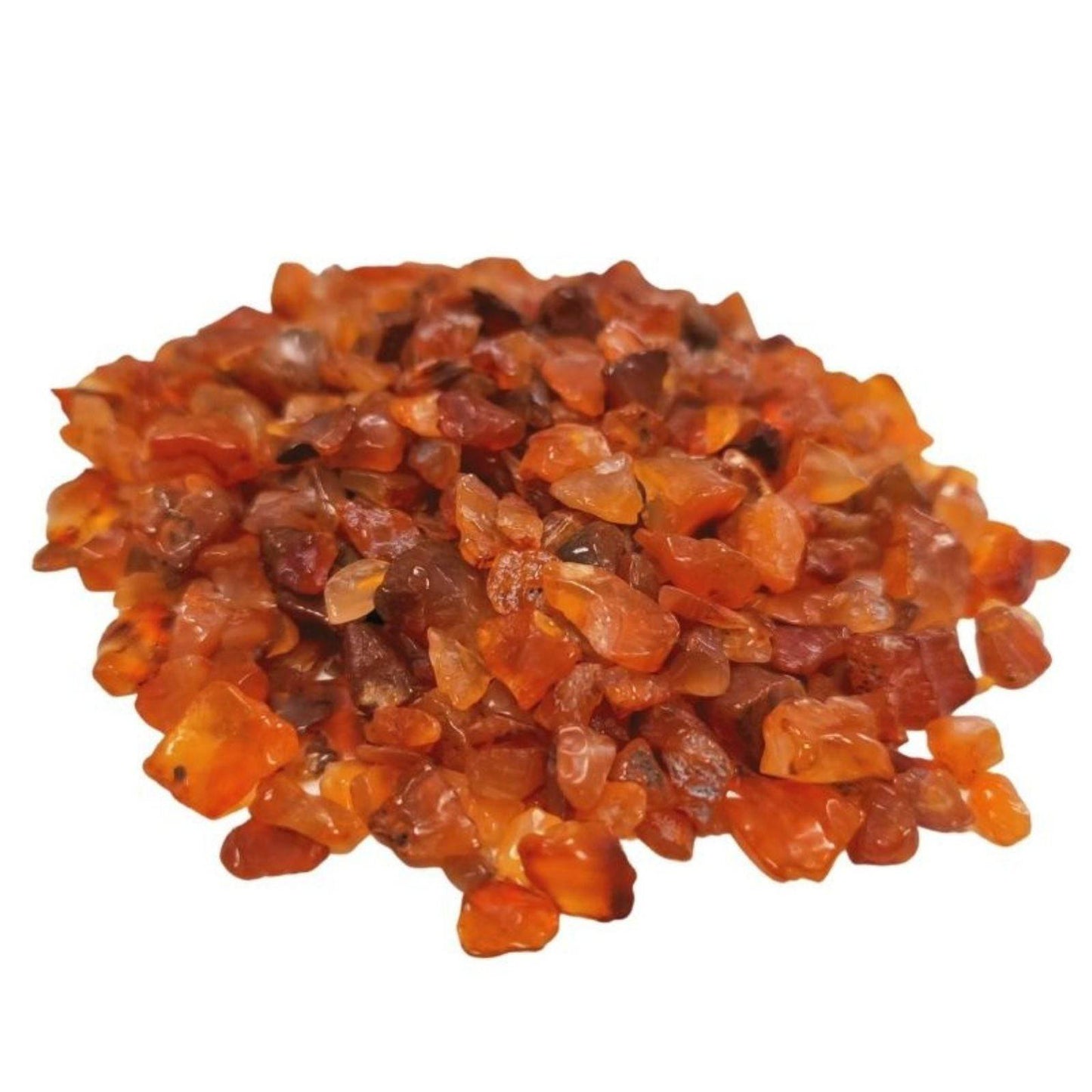 Carnelian Crystal Chips - 40g Bag - Crystal Nest