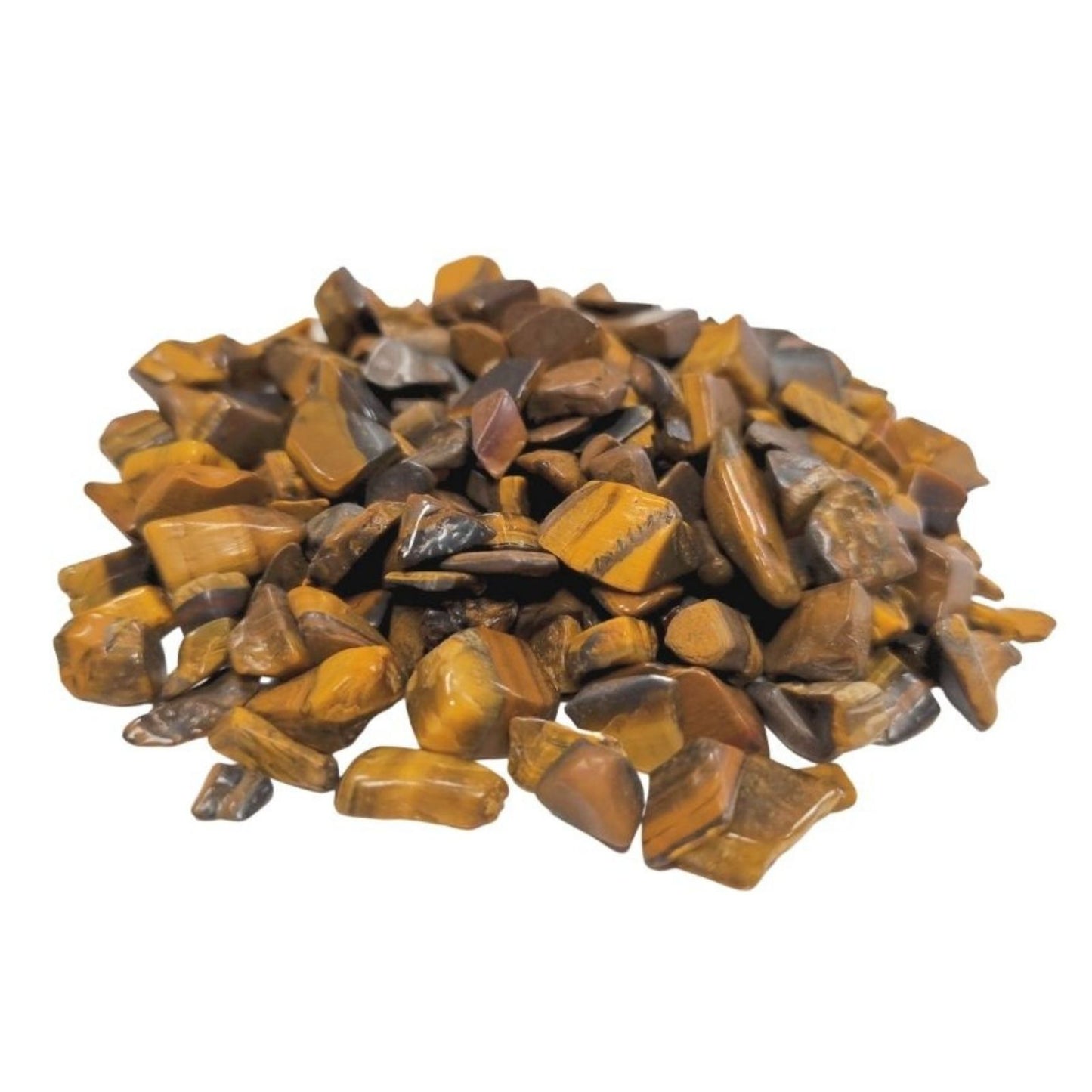 Tiger Eye Crystal Chips - 40g Bag - Crystal Nest