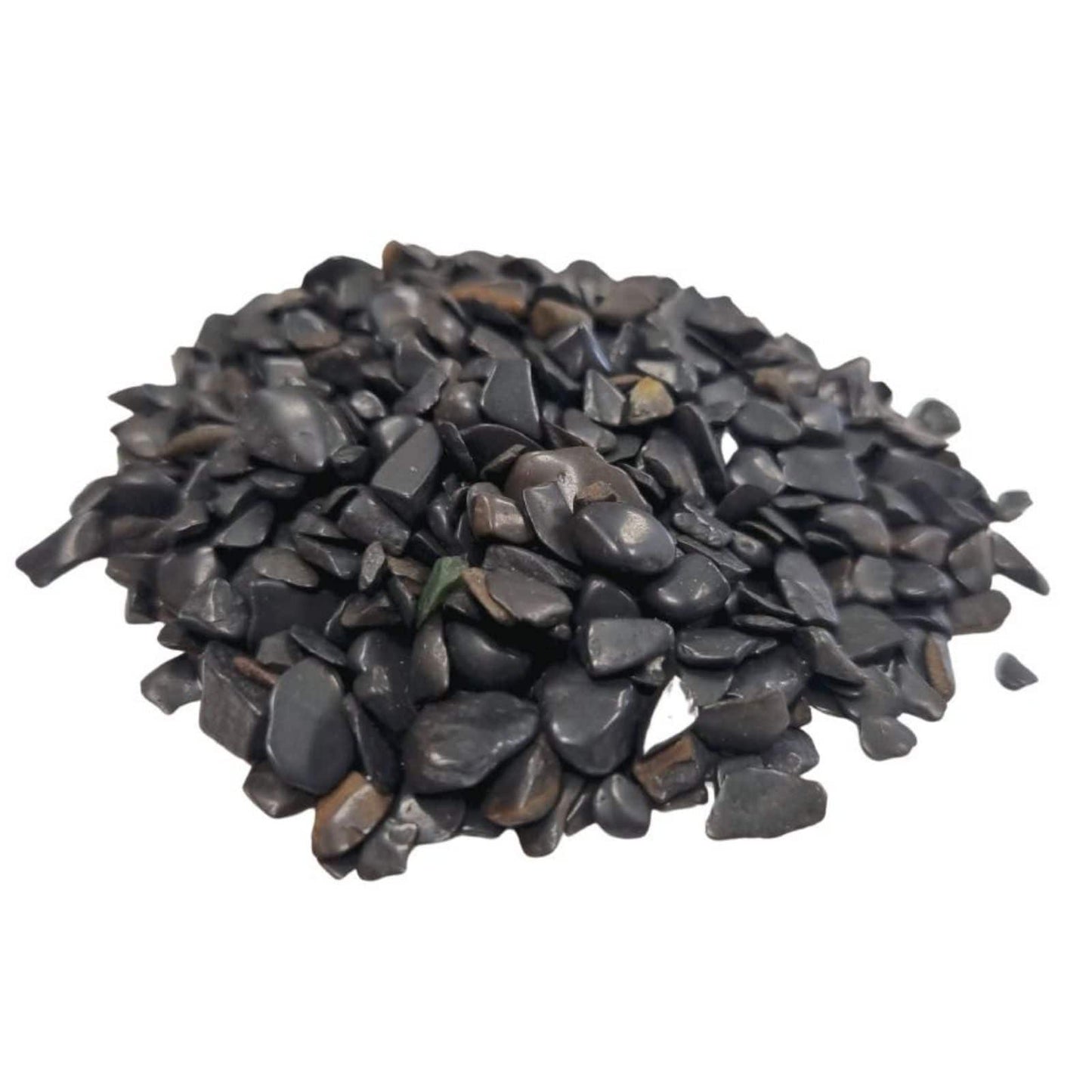Black Tourmaline Crystal Chips - 40g Bag - Crystal Nest