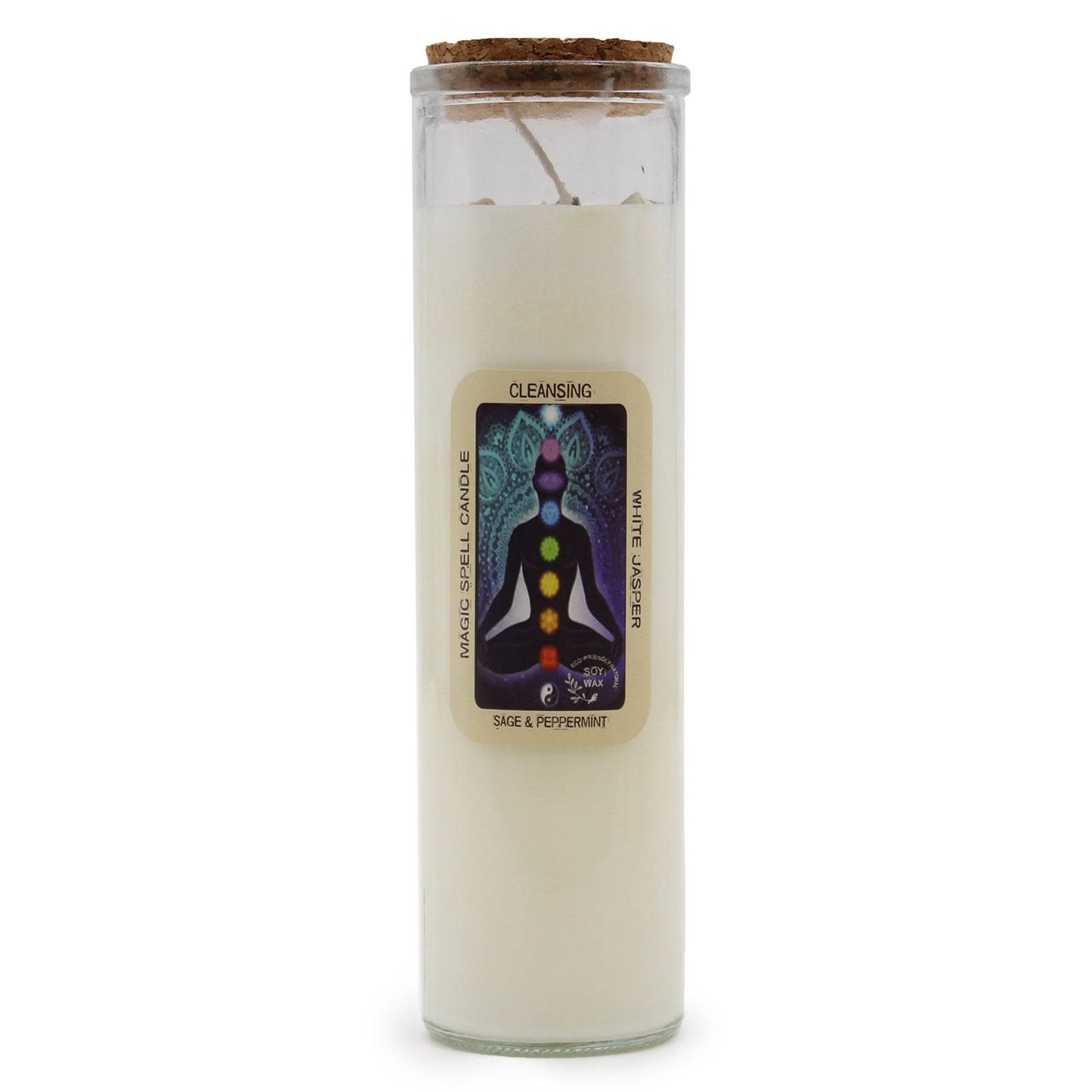 Magic Spell Soy Wax Candle - Cleansing - Crystal Nest