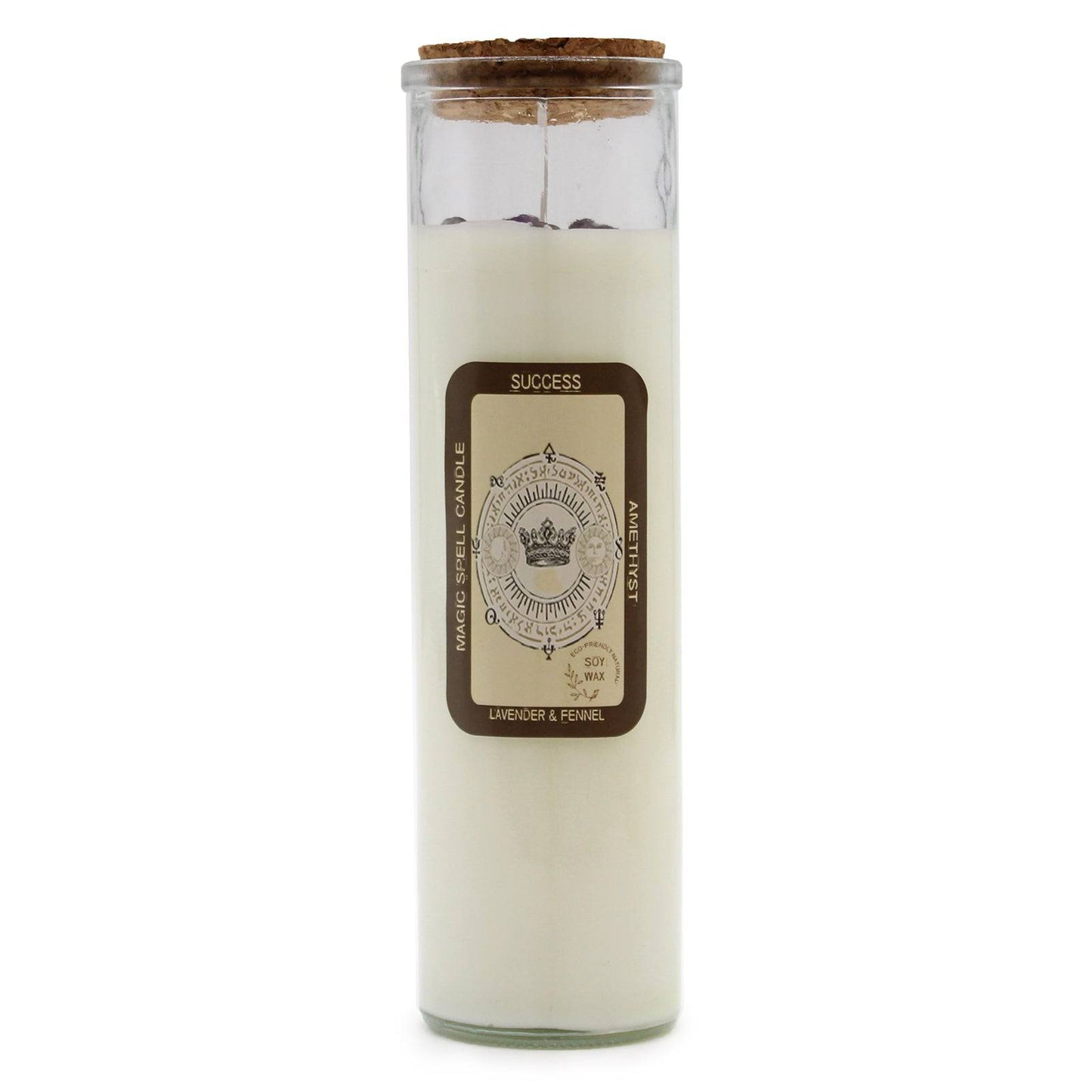 Magic Spell Soy Wax Candle - Success - Crystal Nest