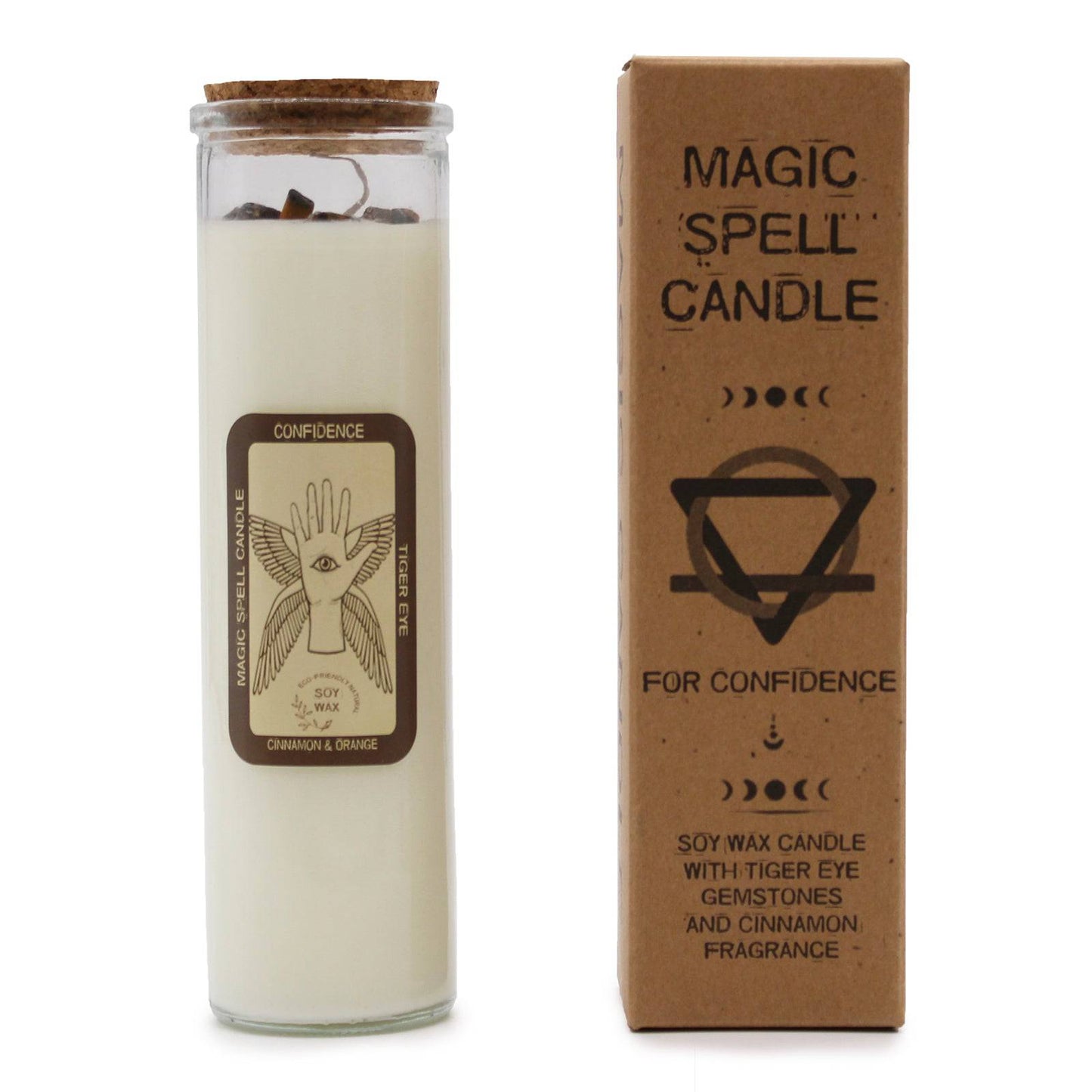 Magic Spell Soy Wax Candle - Confidence - Crystal Nest