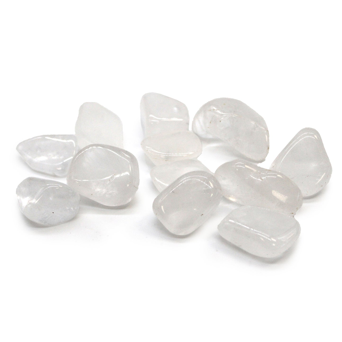 Ice Quartz Tumblestone - Medium - Crystal Nest