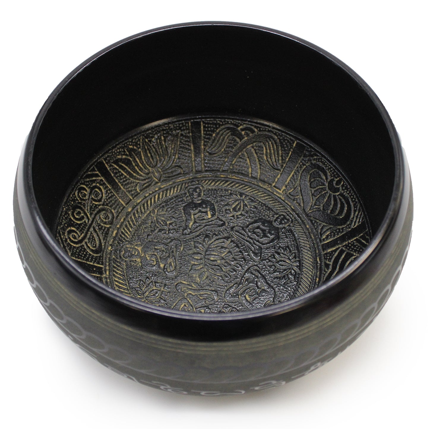 Five Buddha Singing Bowl | Extra Loud Meditation & Sound Healing Bowl - Crystal Nest