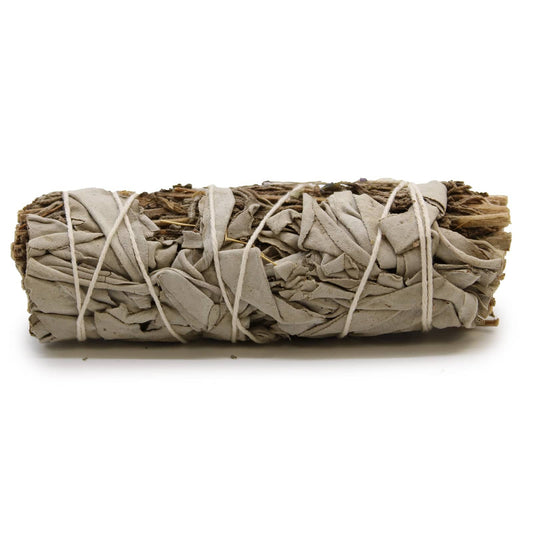 White Sage & Lavender Smudge Stick – Harmony & Purification - Crystal Nest