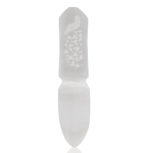 Selenite Ritual Knife | Releasing Bonds - Crystal Nest
