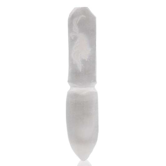 Selenite Ritual Knife | Letting Go of the Past - Crystal Nest