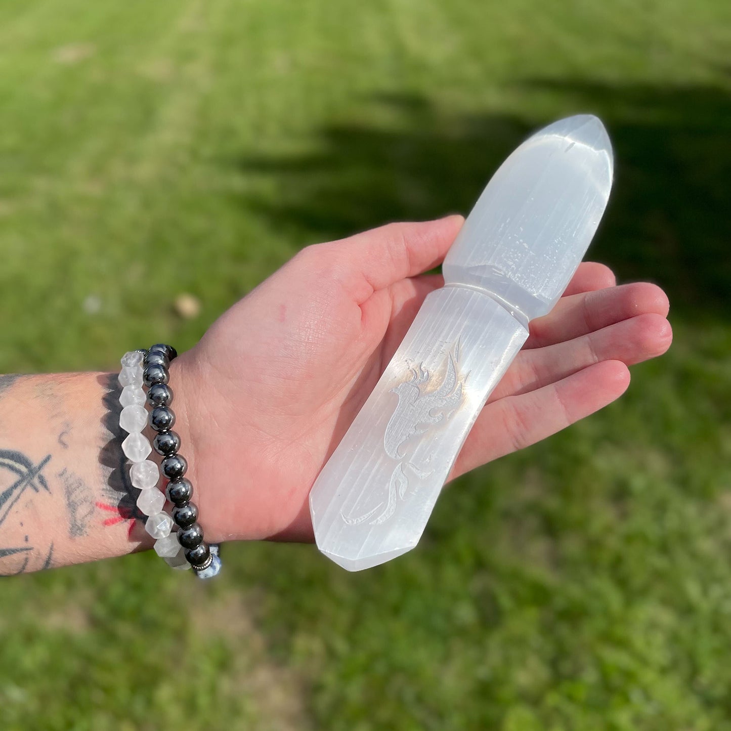 Selenite Ritual Knife | Letting Go of the Past