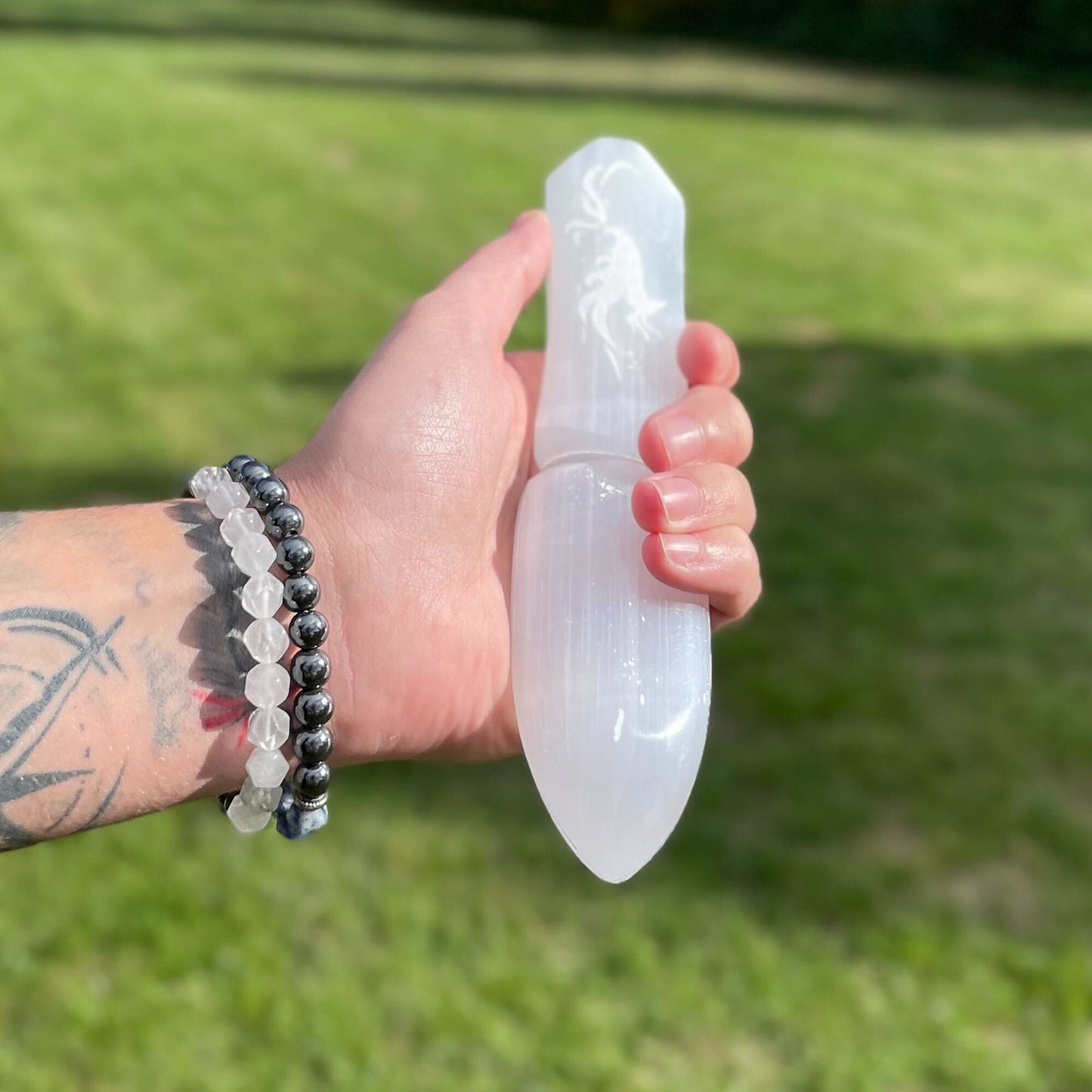 Selenite Ritual Knife | Letting Go of the Past