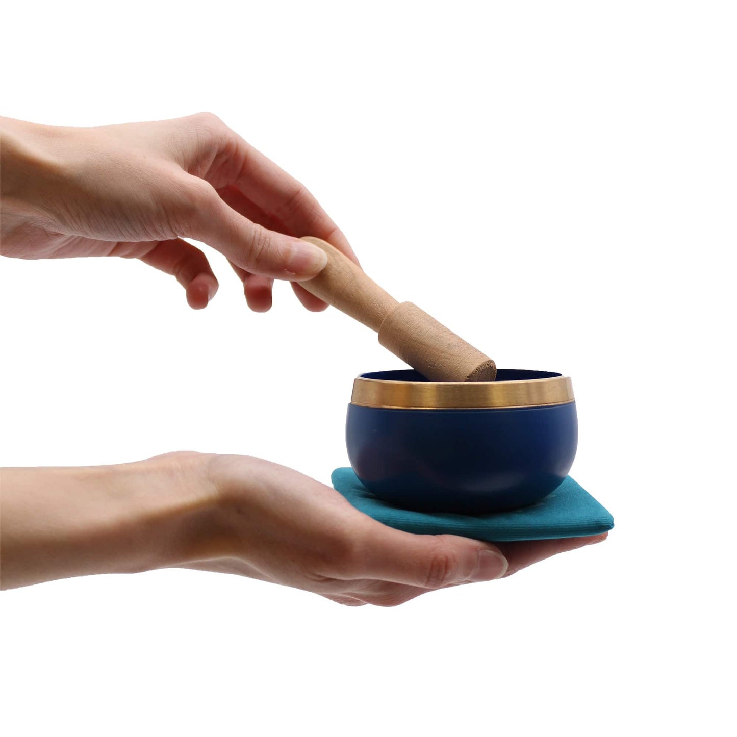 Chakra Pyramid Singing Bowl Gift Set - Crystal Nest