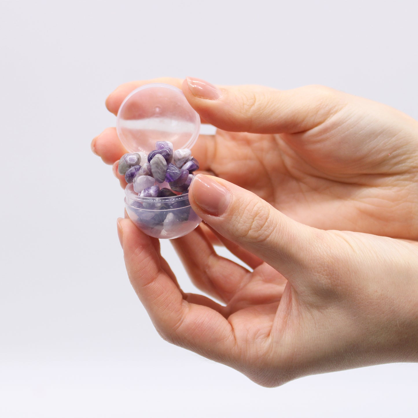 Amethyst Gemstone Bracelet Bath Bomb | Lavender & Tea Tree - Crystal Nest