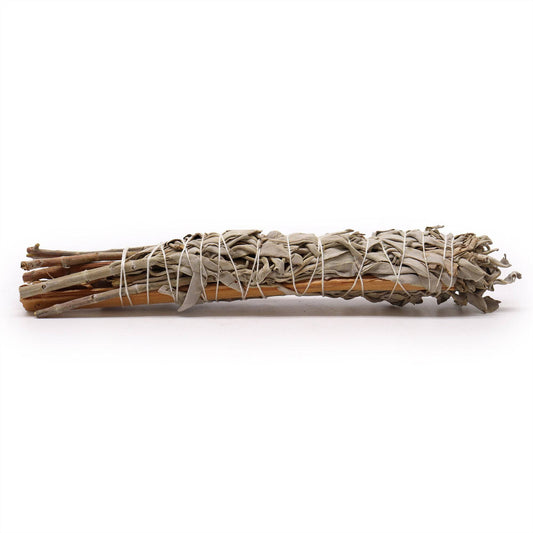 Smudge Stick - White Sage with Mexican Palo - Crystal Nest