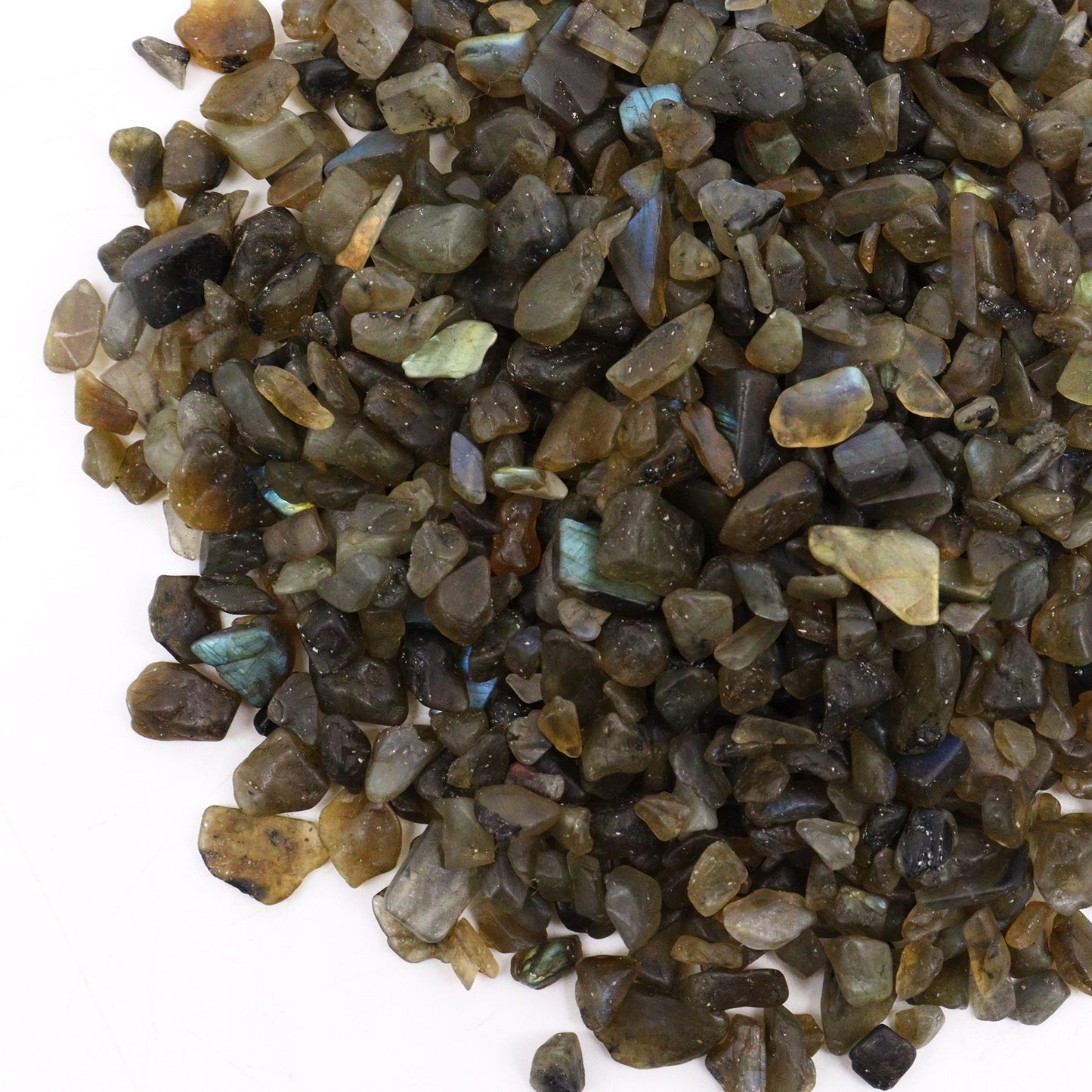 Labradorite Crystal Chips - 40g Bag - Crystal Nest