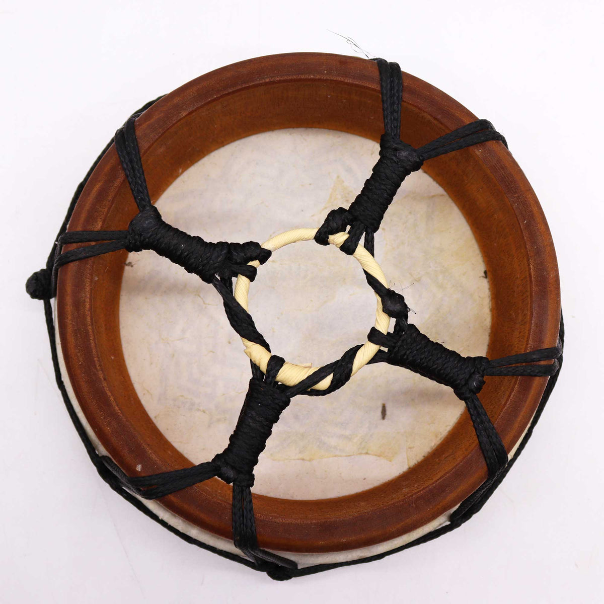 Mandala Shamanic Drum with Stick | Small - Crystal Nest