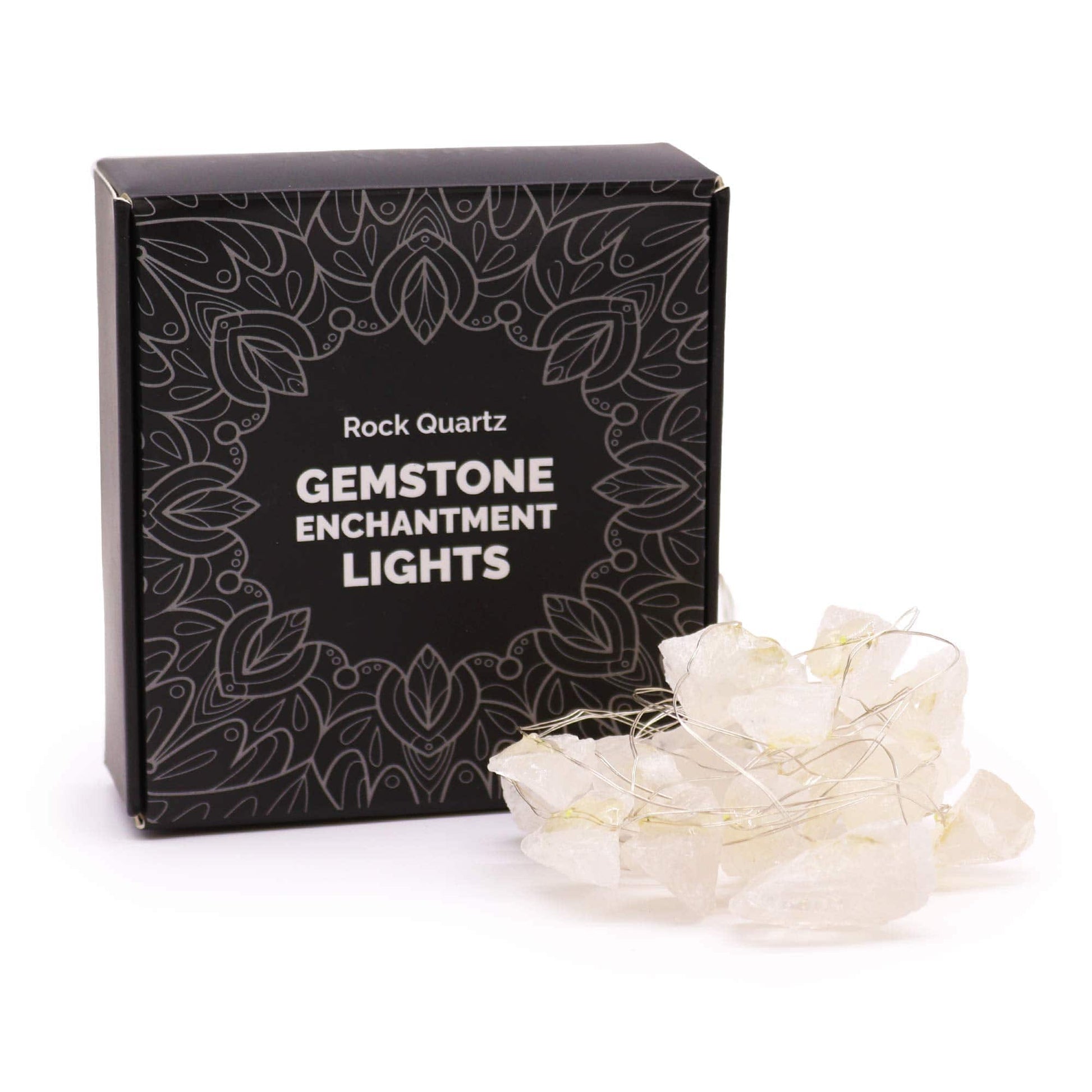 Crystal Glow LED String Lights – Rock Quartz - Crystal Nest