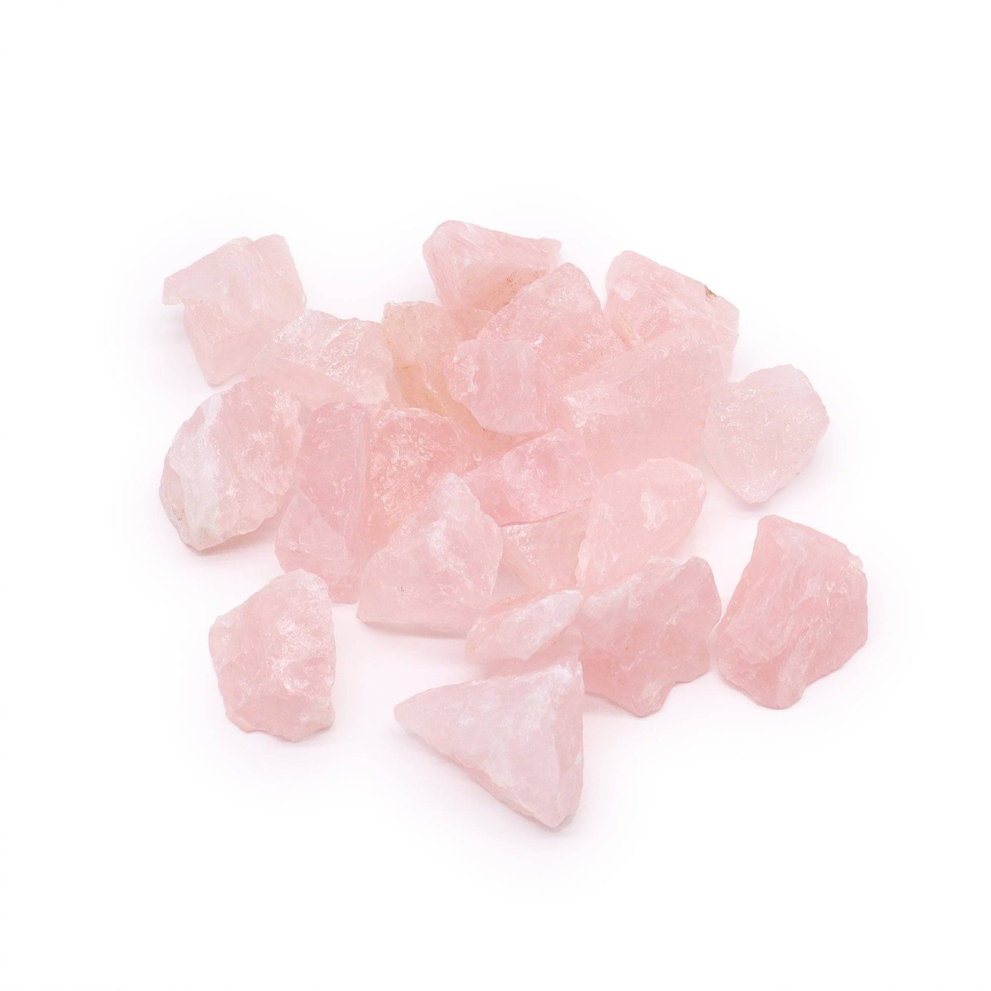 Raw Rose Quartz Crystal - Crystal Nest