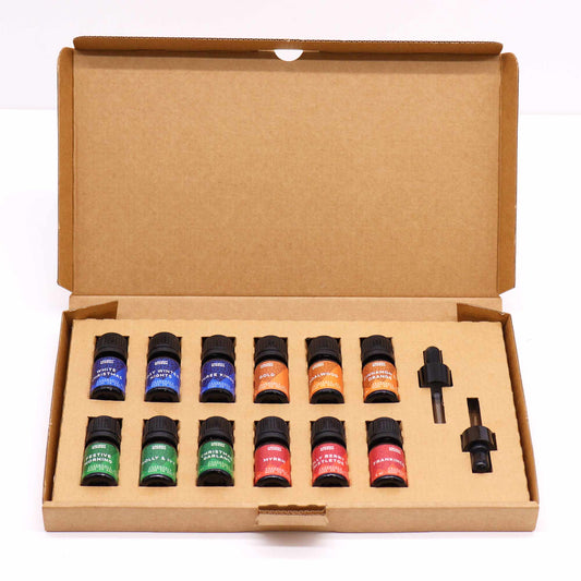 12 x Holy Christmas Fragrance Oil Set - Crystal Nest