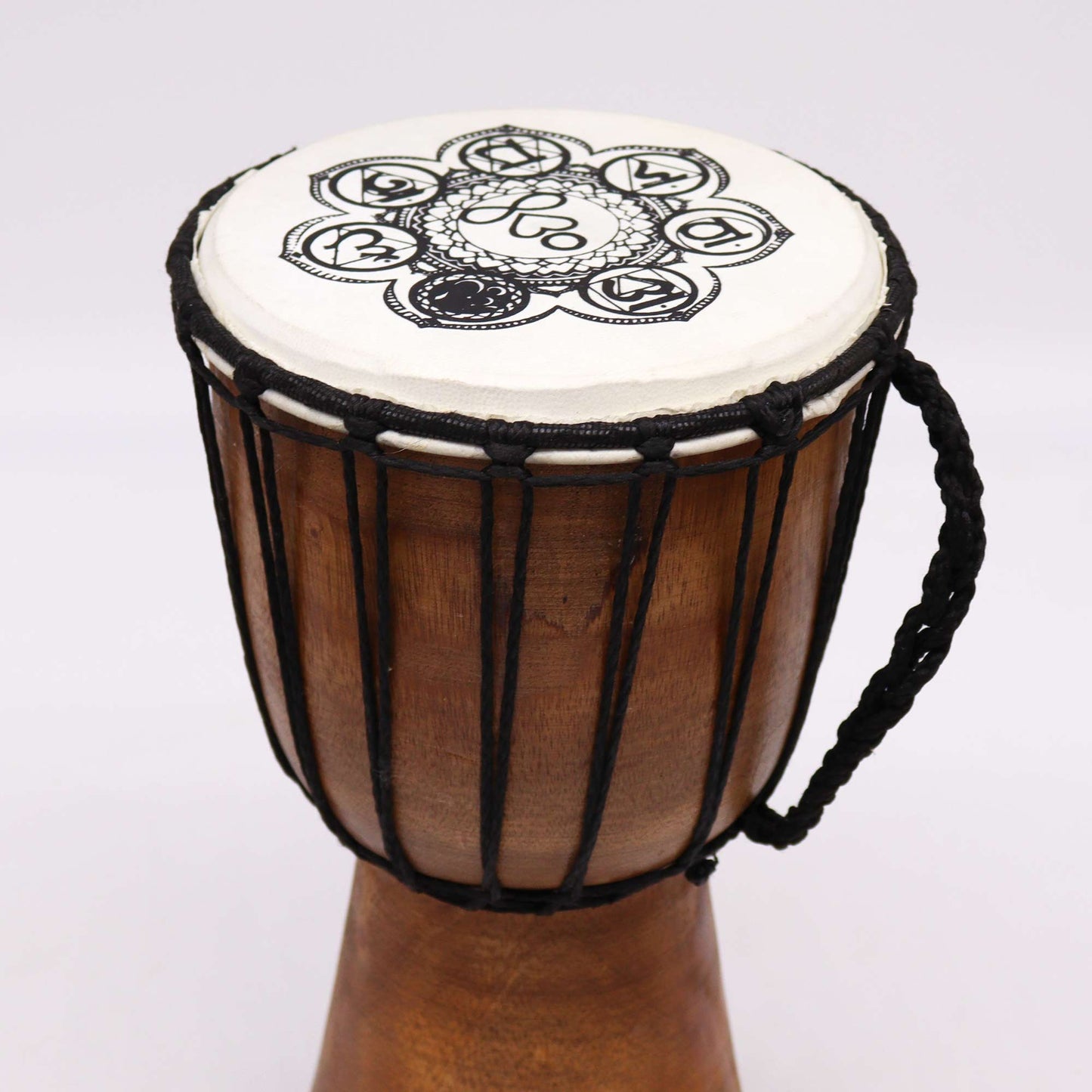 Djembe Drum – Chakra Design - Crystal Nest