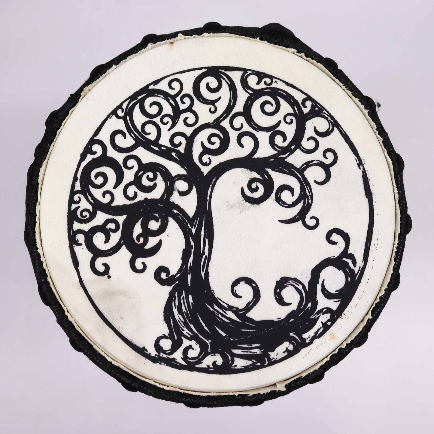 Djembe Drum – Tree of Life Design - Crystal Nest